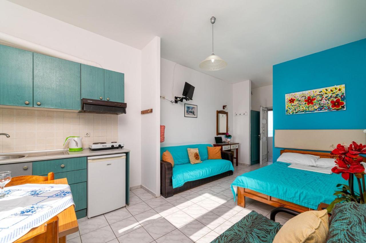 Troulis Seaside Aparthotel Amoudara  ภายนอก รูปภาพ