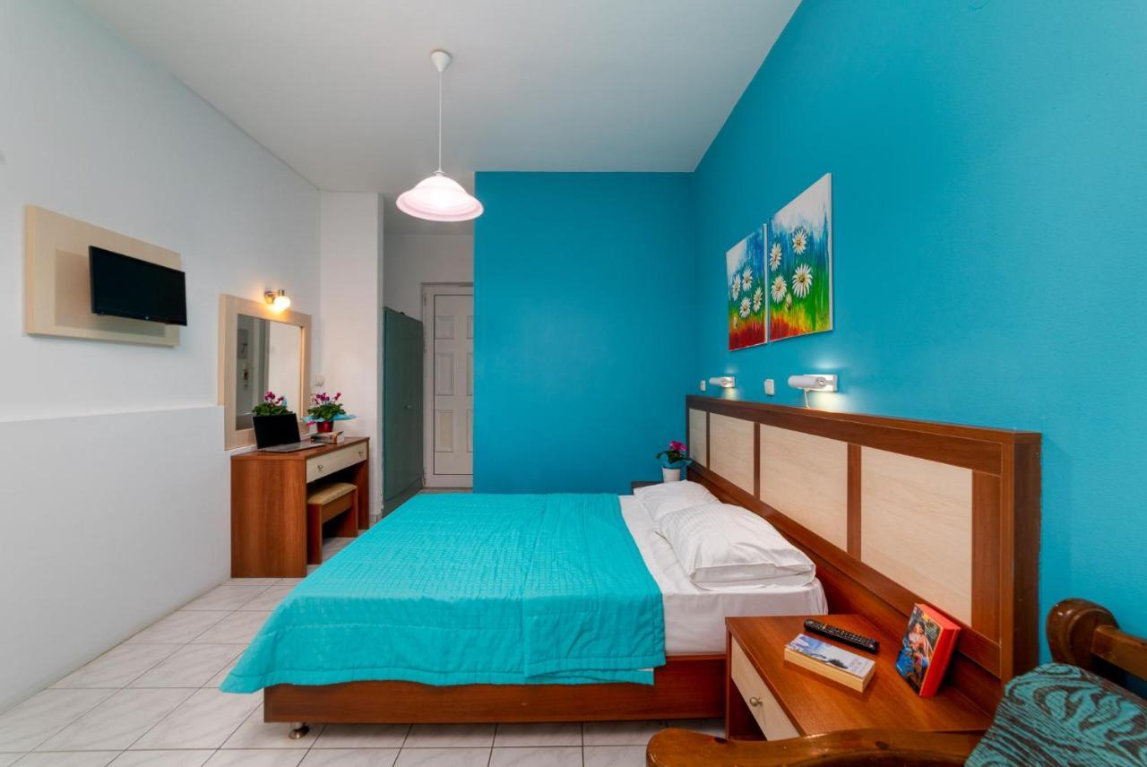 Troulis Seaside Aparthotel Amoudara  ภายนอก รูปภาพ