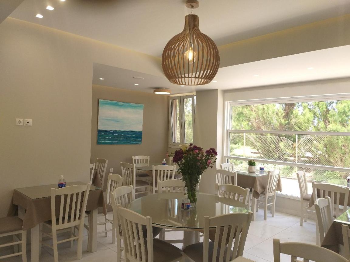 Troulis Seaside Aparthotel Amoudara  ภายนอก รูปภาพ