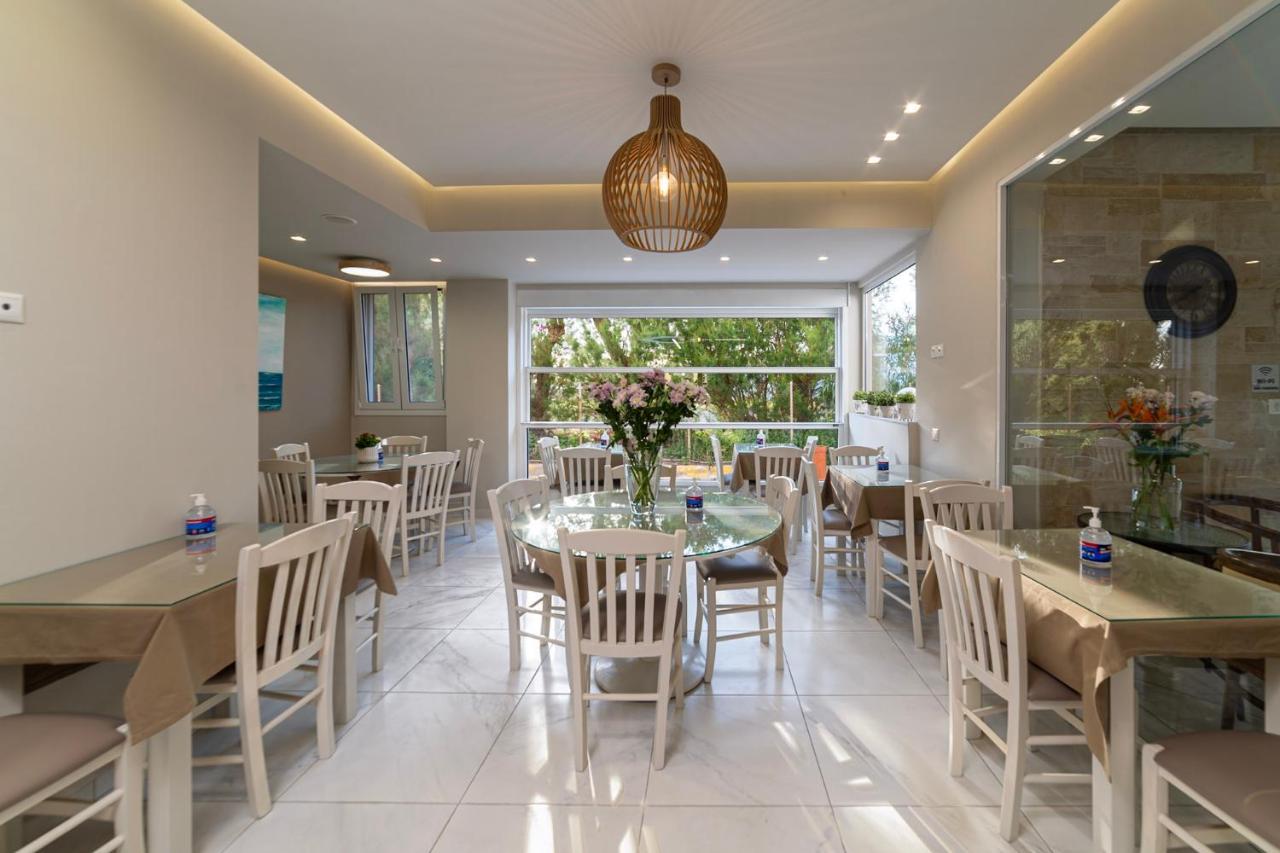 Troulis Seaside Aparthotel Amoudara  ภายนอก รูปภาพ