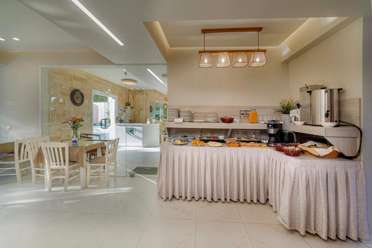 Troulis Seaside Aparthotel Amoudara  ภายนอก รูปภาพ