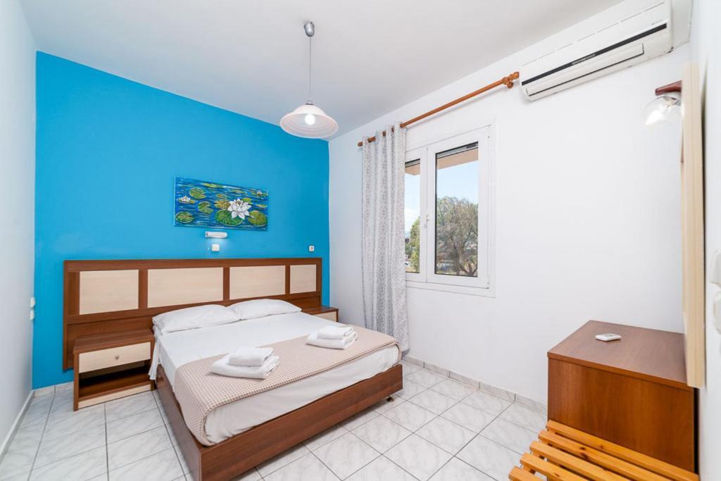 Troulis Seaside Aparthotel Amoudara  ภายนอก รูปภาพ