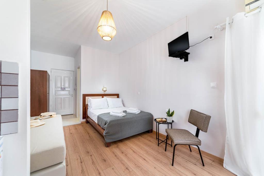 Troulis Seaside Aparthotel Amoudara  ภายนอก รูปภาพ