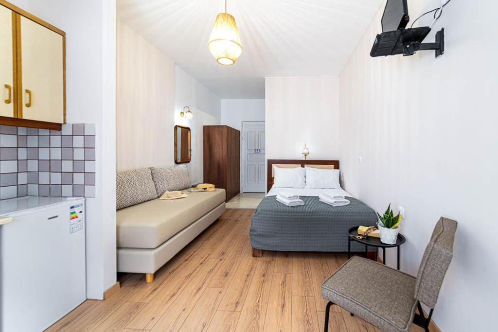 Troulis Seaside Aparthotel Amoudara  ภายนอก รูปภาพ