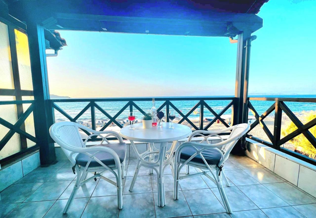 Troulis Seaside Aparthotel Amoudara  ภายนอก รูปภาพ