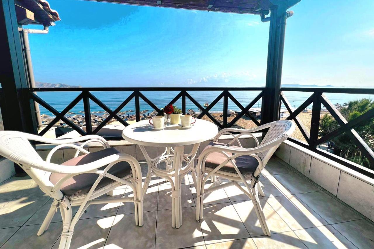 Troulis Seaside Aparthotel Amoudara  ภายนอก รูปภาพ