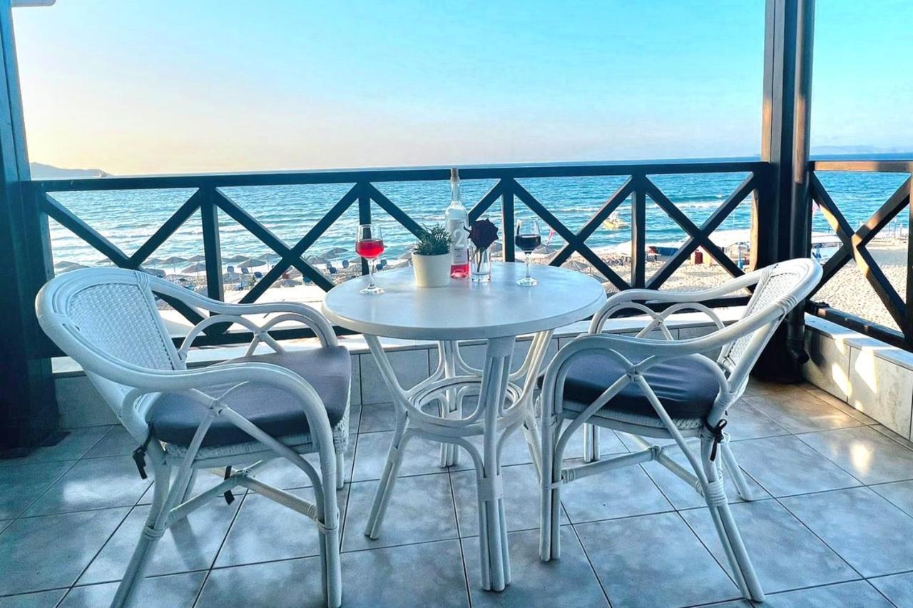 Troulis Seaside Aparthotel Amoudara  ภายนอก รูปภาพ