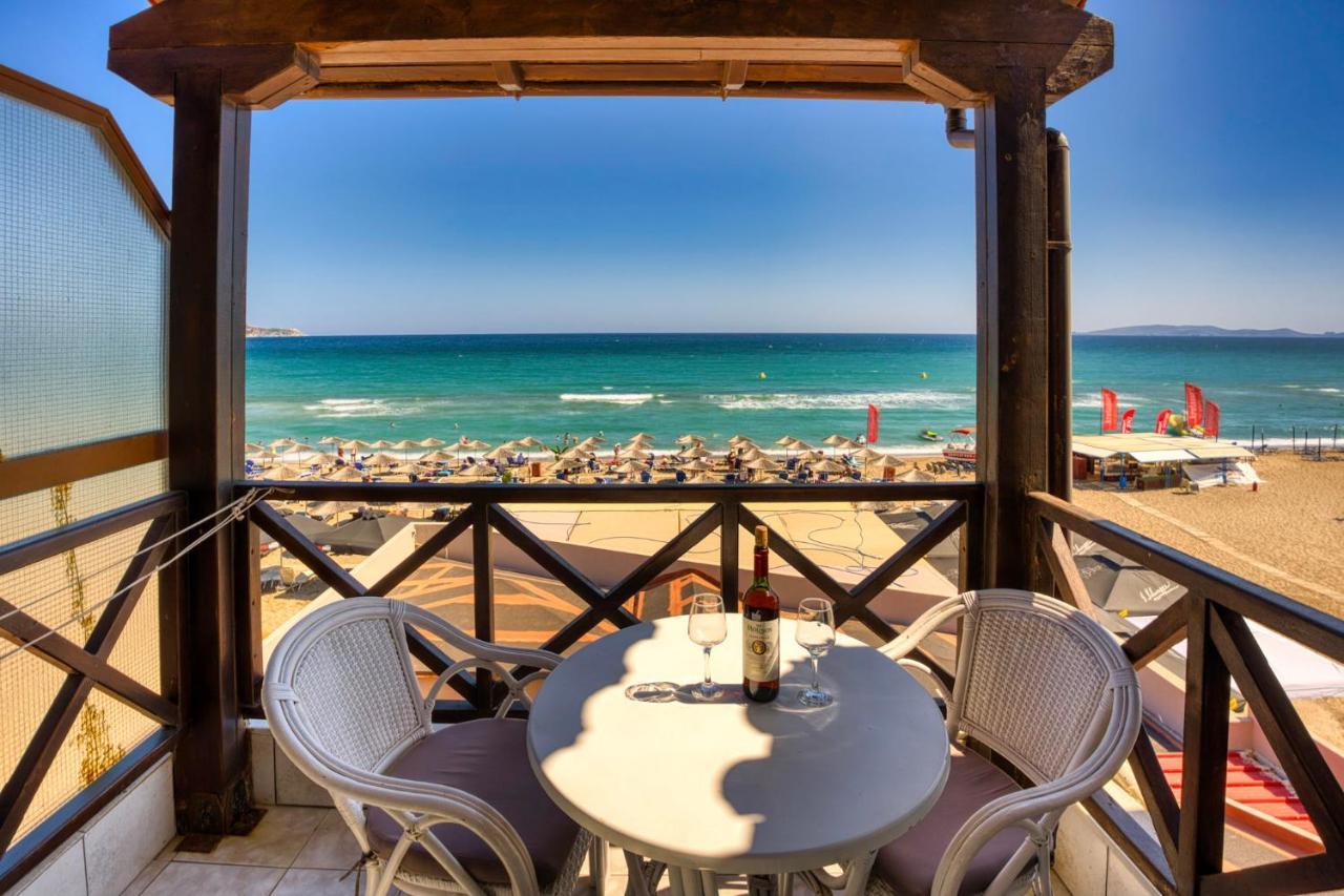 Troulis Seaside Aparthotel Amoudara  ภายนอก รูปภาพ