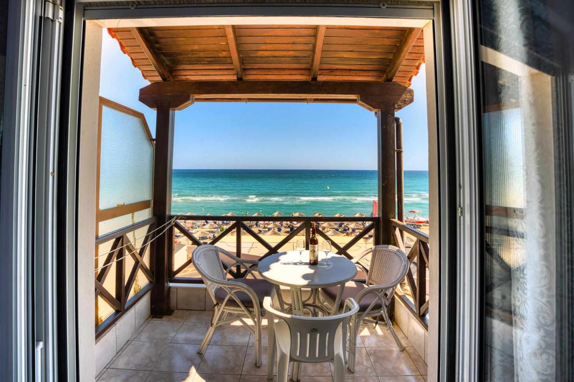 Troulis Seaside Aparthotel Amoudara  ภายนอก รูปภาพ